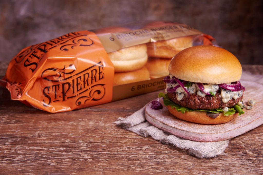 St Pierre Groupe's brioche burger bun