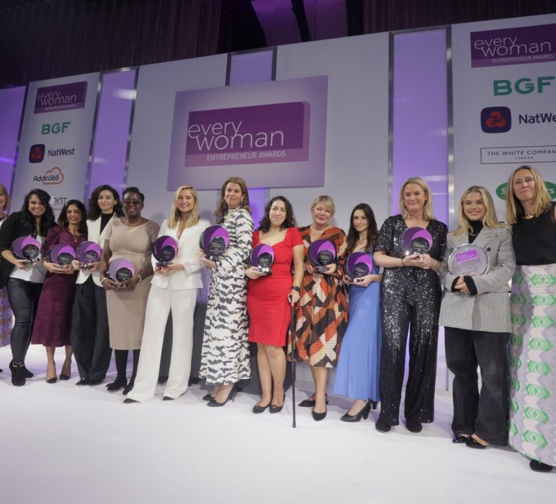 Winners photo from the BGF-sponsored Everywoman Awards 2023