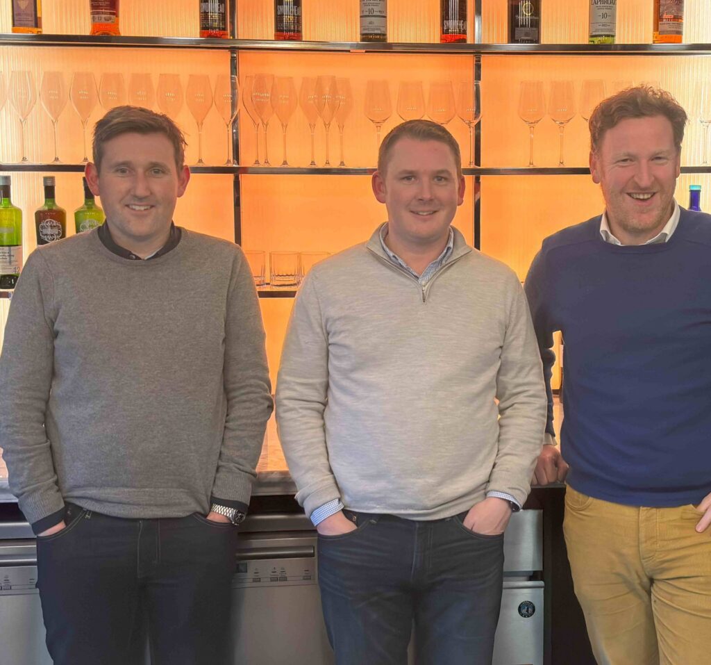 The Good Growth Podcase guest Michael Rolland, MD at The Paint Shed, with Jimmy McLoughlin and BGF investor