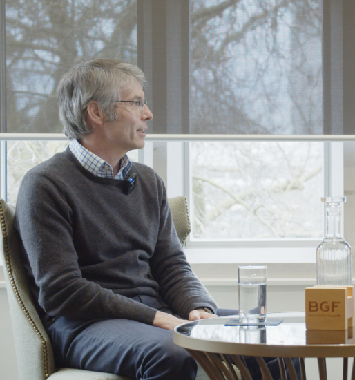 The Good Growth Podcase guest Simon Steward, Head of Digital at BGF