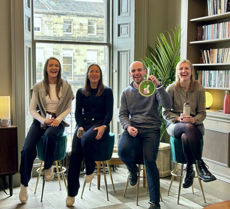 BGF Edinburgh team members volunteering with Future Asset