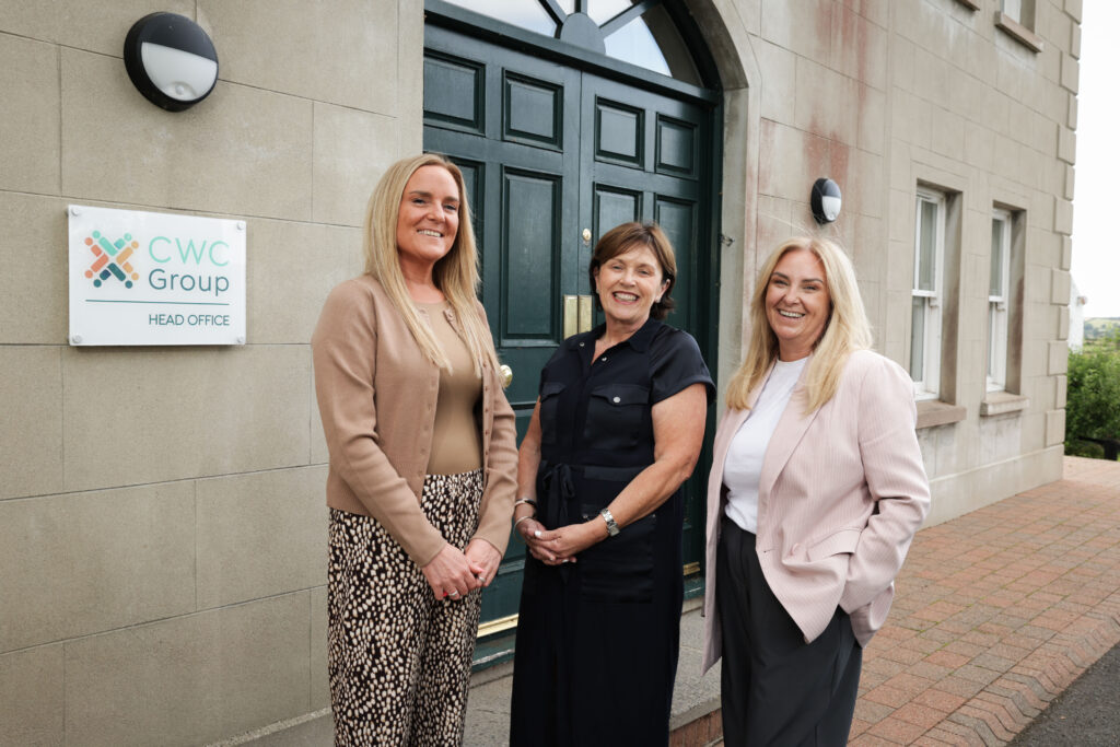 CWC Group leadership team outside the company's head office