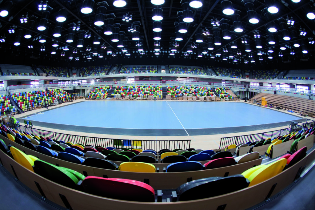 Monodraught handball arena project